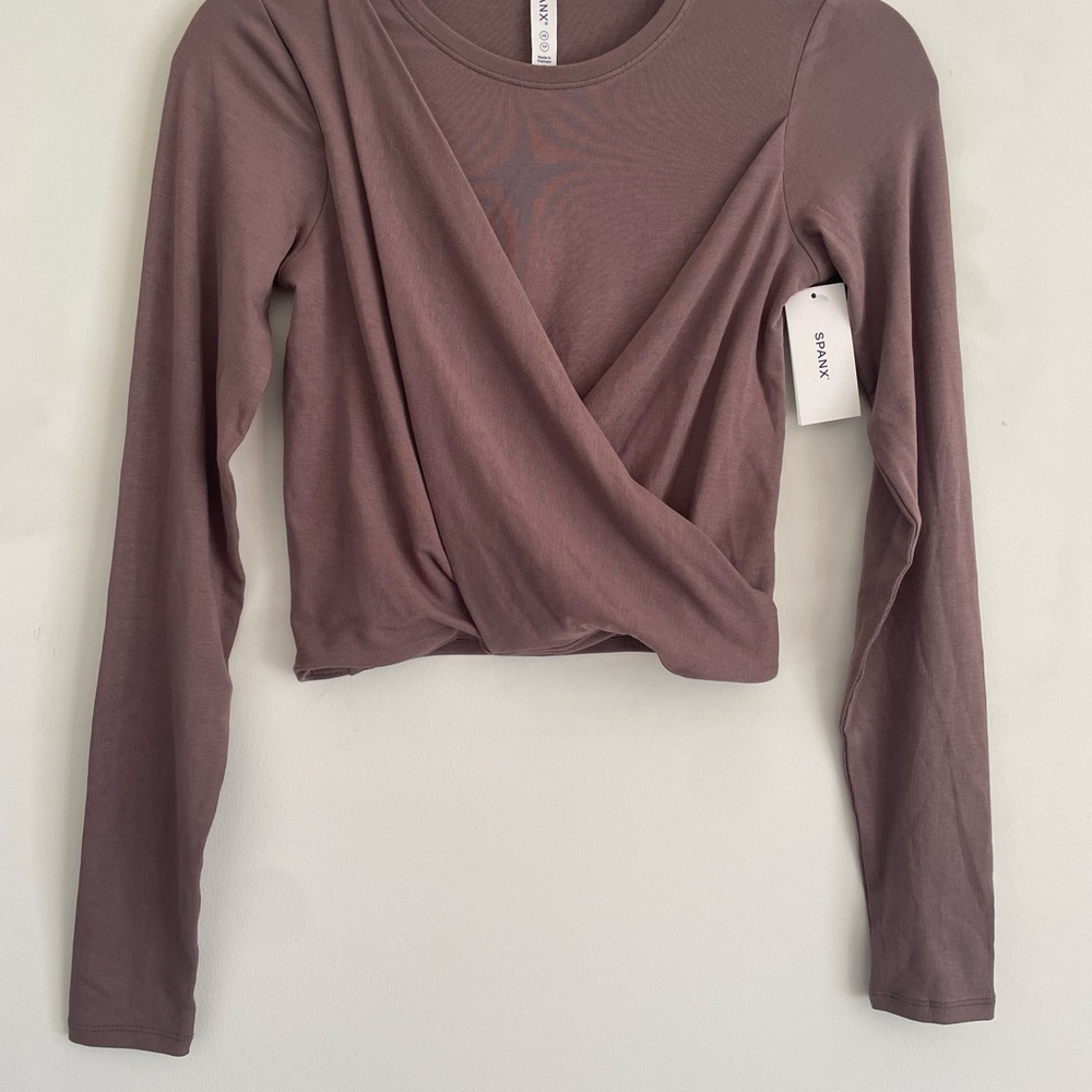 SPANX Better Base Twist and Fold Top -NWT